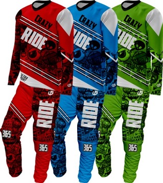 KOMPLET ENDURO MOTOCROSS MTB NADRUK 116-2XL 116