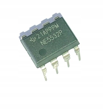 Wzmacniacz operacyjny NE5532 P DIP-8 Oryginał TI