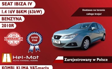 Seat Ibiza IV SportTourer 1.4 MPI 85KM 2010