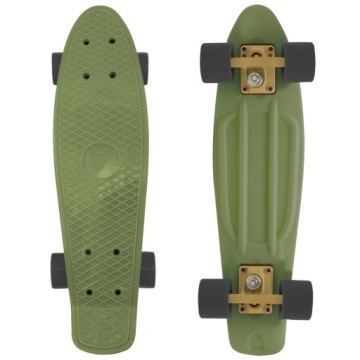 ЗЕЛЕНЫЙ СКЕЙТБОРД ДЕТСКИЙ FISZKA BOARD 55см