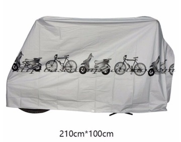 Pokrowiec na rower motor KANDS ROWEROWY (roz. 210x100cm) (BC-C1821) SZARY