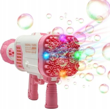 PISTOLET NA BAŃKI MASZYNA DO BANIEK MYDLANYCH GENERATOR AKCESORIA PŁYN