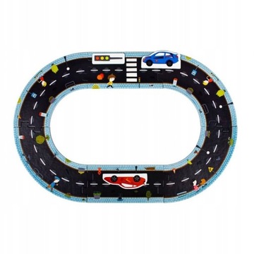 ДОРОЖНЫЙ БОЛЬШОЙ ПАЗЛ С ИГРОВОЙ 1 ШТ ЭДГАРД