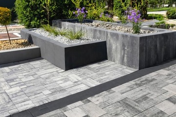 Ступень лестницы Гладкий бетон Моноблок 100х40х15