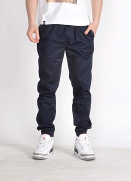 Spodnie M Bossline Cut Jogger Granatowe joggery