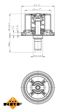 725099 NRF TERMOSTAT