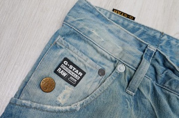 G-STAR RAW ARC LOOSE TAPERED VINTAGE JEANS spodnie męskie 33/32 pas 84