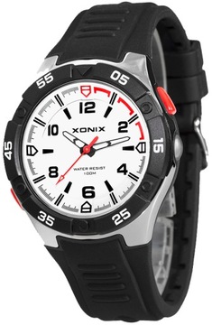 Chłopięcy Zegarek XONIX WR100m z Wbudowaną Latarką