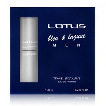 LOTUS ZESTAW 3*20 ML MEN NR44 BLUE LAGUNE