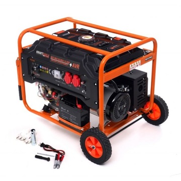 AGREGAT PRĄDOTWÓRCZY GENERATOR PRĄDU 5500W 230V 1FAZOWY ROZRUCH ELEKTRYCZNY
