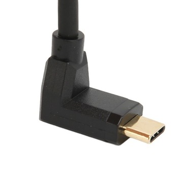 Удлинительный кабель USB C, 10 Гбит/с, 4K, 60 Гц, 90 градусов