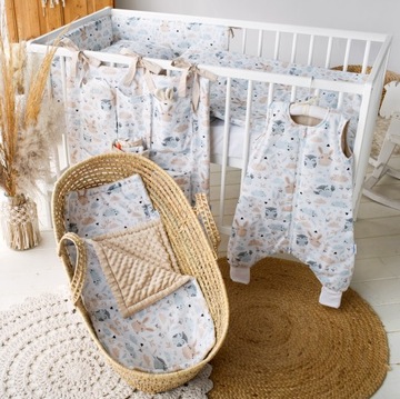 УТЕПЛЕННЫЙ СПАЛЬНЫЙ МЕШОК С НОСАМИ 2,5 TOG, ХЛОПОК, Размер S BabyU