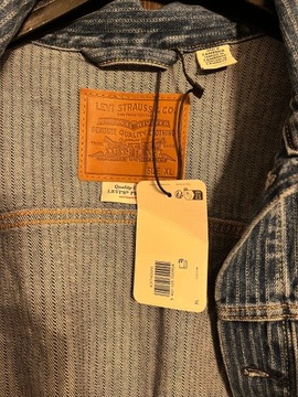 LEVI’s TYPE I TRUCKER - Kurtka jeansowa niebieski denim XL nowa, nieużywana