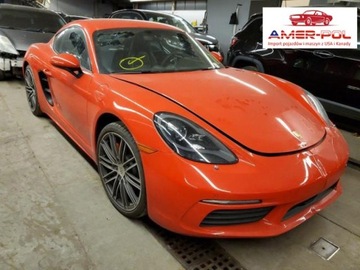 Porsche Cayman 718 Coupe 2.5 350KM 2018 Porsche Cayman 2018, 2.5L, S, od ubezpieczalni
