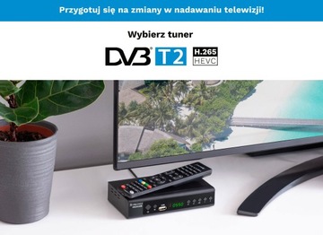 DVB-T2 H.265 HEVC USB Cabletech ТВ-декодер-тюнер