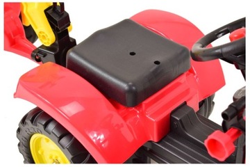 ПЕДАЛЬНЫЙ ТРАКТОР С ПРИЦЕПОМ И ЭКСКАВАТОРОМ/ TR3007 Трактор с аккумуляторным питанием