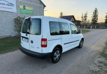 Volkswagen Caddy III Kombi Maxi 2.0 EcoFuel CNG 109KM 2010 Volkswagen Caddy 2.0 MPI 109 KM 5 osobowy Nowa instalacja LPGZarejestrowany, zdjęcie 4