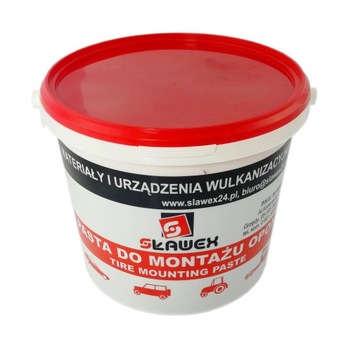 Pasta montażowa do opon SŁAWEX Czerwona Letnia