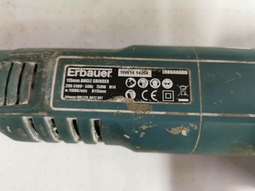 УГЛОВАЯ ШЛИФОВАЛЬНАЯ МАШИНА ERBAUER ERB666GRD - 750 Вт