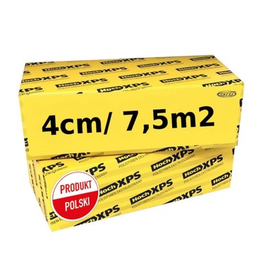 XPS STYRODUR Styropian EKSTRUDOWANY 4cm 7,5m2 FREZ