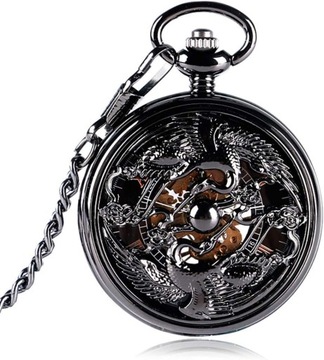 Retro zegarek kieszonkowy, chiński styl steampunk