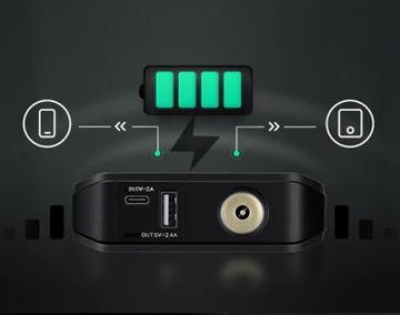 PowerBank 70mai 3in1 Стартер-фонарик 18000 мАч