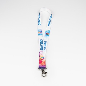 Рекламные шнурки SIMPLY LEASH 20 мм с логотипом 50 шт.