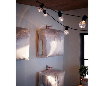 4 шт. ПАРКЛА Контейнер для одежды/постельного белья 55х49х19 см.