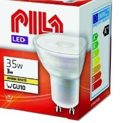 ŻARÓWKA LED 3W GU10 2700K CIEPŁA PHILIPS 230LM