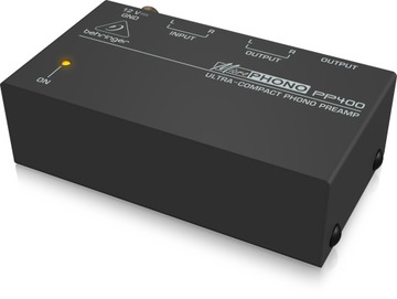 Транзисторный портативный фонокорректор Behringer PP400