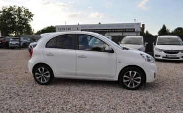 Nissan Micra IV Hatchback 5d Facelifting 1.2 80KM 2017 Nissan Micra 1.2 Benzyna Klimatyzacja Nawigacja 1.2 Benzyna 80KM, zdjęcie 28