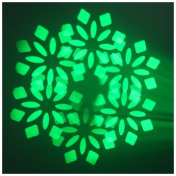 НАБОР 2x ПОДВИЖНЫХ ГОЛОВНЫХ СВЕТОДИОДОВ RGB RGB LIGHT4ME 100 ТОЧЕЧНЫХ КОЛЬЦЕВ