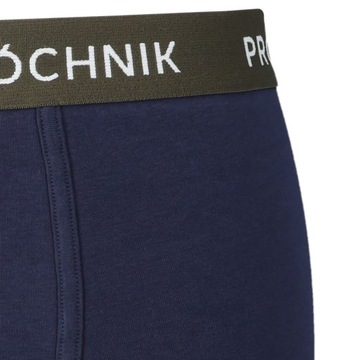 Bokserki Męskie Granatowe 5-Pak Próchnik PM11 M