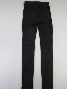 Spodnie jeans wąskie HOLLISTER W24L28