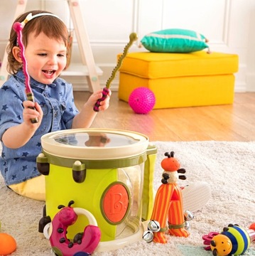 Parum Pum Pum - bębenek z instrumentami -