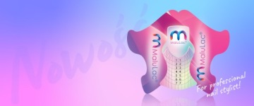 Шаблоны MaluLac NAIL FORMS для наращивания маникюра гелем 100 шт.