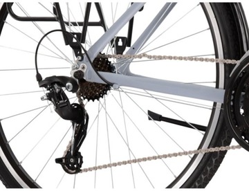 Kross Trans 1.0 Męski 2023 Szary - Czarny Mat