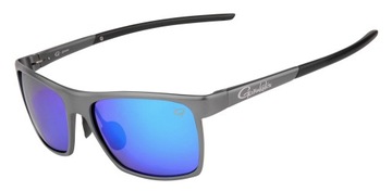 Okulary Gamakatsu G-Glasses Alu Grey Ice Bleu Mirror