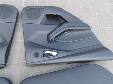 FORD FOCUS MK3 LIFT 2015-18 - Комплект кожаной обивки дверей.