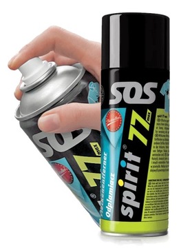 SPIRIT 77 MAX - Odplamiacz w sprayu do usuwania świeżych tłustych plam
