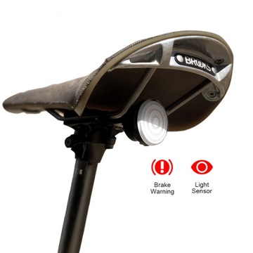 Shanren Raz Pro — интеллектуальный задний велосипедный фонарь