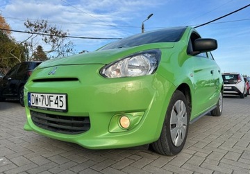 Mitsubishi Space Star Hatchback 5d 1.0 71KM 2014 Mitsubishi Space Star 1,0 Benzyna 71 KM Serwis GWARANCJA Zamiana Zarejestr, zdjęcie 29