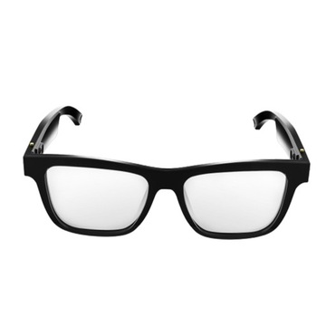 Bezprzewodowe inteligentne okulary z wbudowanym mikrofonem Stereofoniczny zestaw słuchawkowy douszny Polaryzowane, przezroczyste