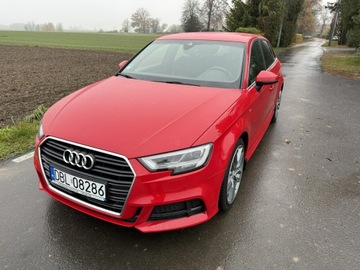 Audi A3 8V Sportback 5d Facelifting 1.5 35 TFSI 150KM 2019 Audi A3 Sportback 1.5TSI 150KM S-Line Kamera Navi, zdjęcie 32