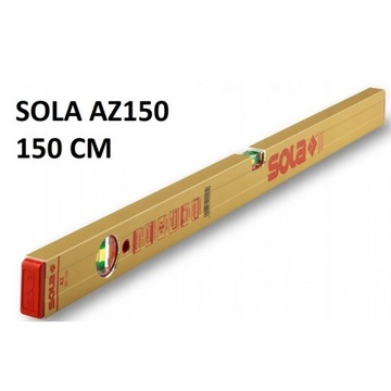 POZIOMICA ALUMINIOWA SOLA AZ150 150CM ANODOWANA