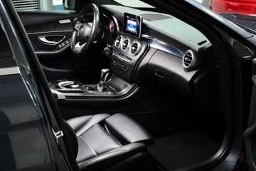 Mercedes Klasa C W205 Kombi 180 156KM 2014 Mercedes-Benz Klasa C 180 AMG FullLED Navi Skora El.Fot. Dynamic Black As, zdjęcie 8
