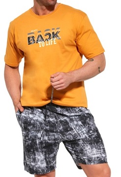 Cornette piżama męska BACK TO LIFE 2 328/126 krótki rękaw rozmiar XL
