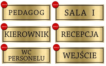 TABLICZKA na Drzwi Oznaczenia do BIURA Różne WZORY