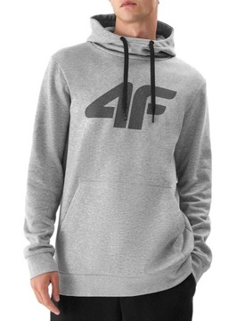 МУЖСКАЯ ТОЛСТОВКА 4F С КАПЮШОНОМ, ХЛОПОК AW23M694