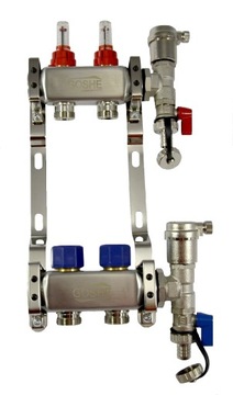 ROZDZIELACZ PODŁOGÓWKI STAL NIER. GOSHE 2 SEKCJE